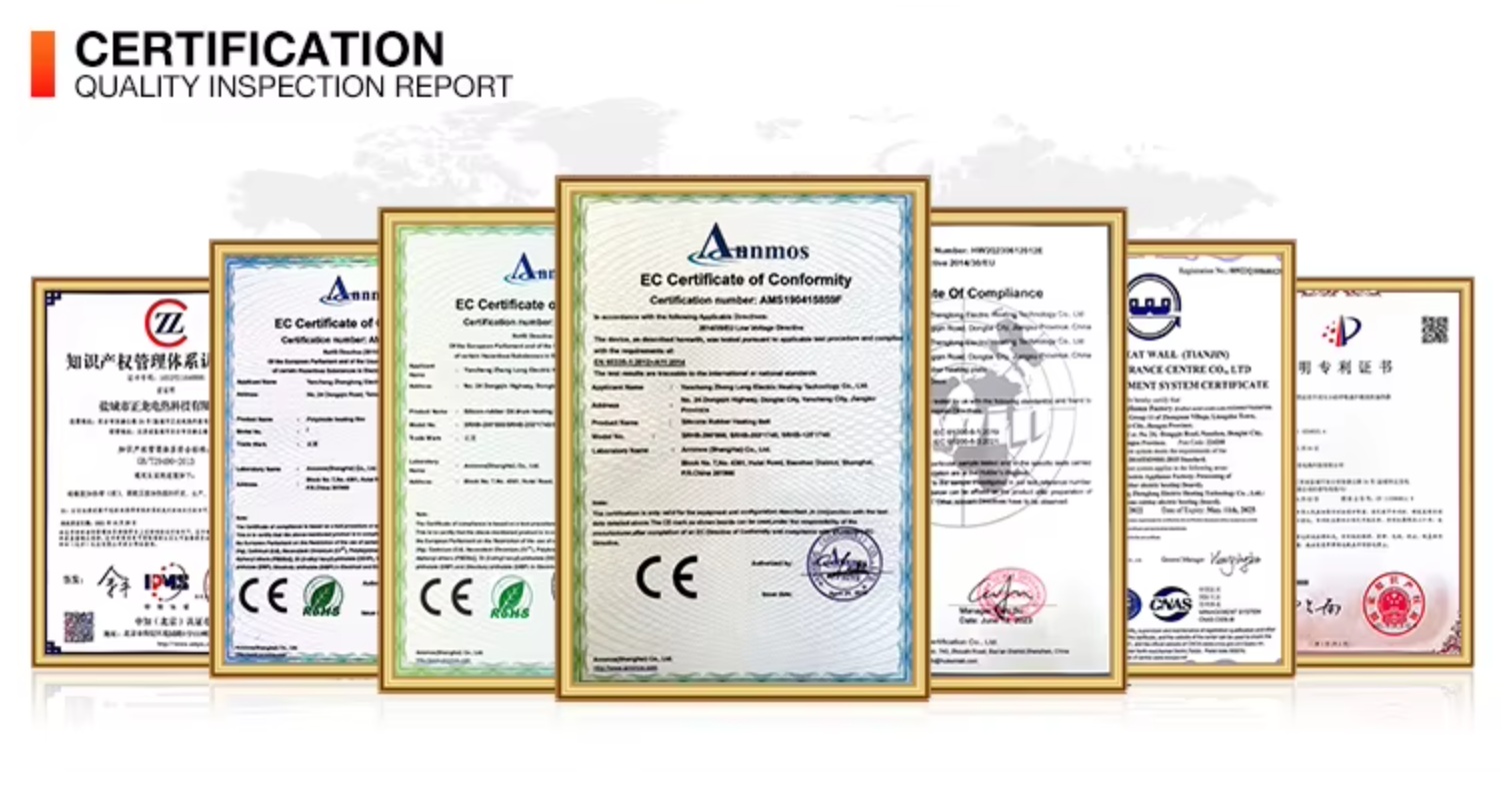 large flexible heater sheet