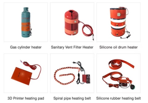 Silicone rubber heaters and flexible heating solutions for industrial applications