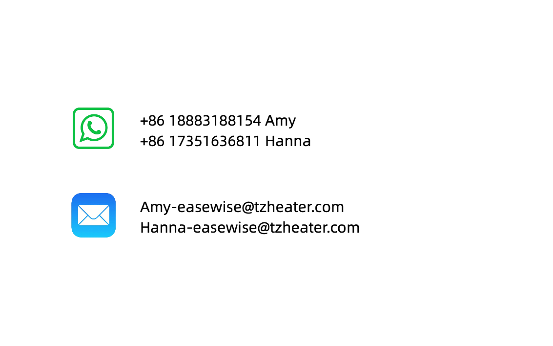 contact us for silicone rubber heaters