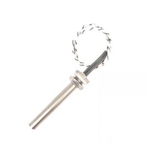 Stainless steel flange mount cartridge heater heating element