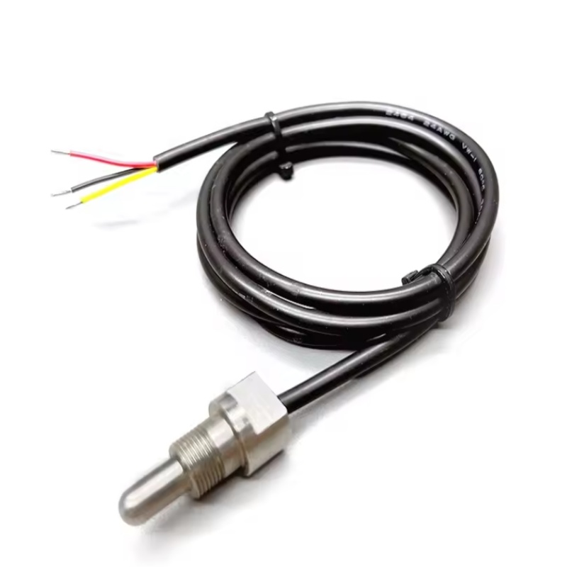 Threaded Stainless Steel DS18B20 Temperature Probe Threaded stainless steel DS18B20 temperature probe