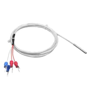 4-wire RTD temperature sensor with four terminals