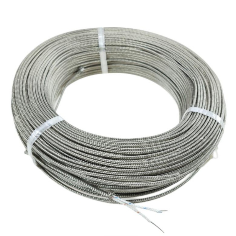 Shielded-thermocouple-extension-cable-tinned-copper-braid-shield-for-anti‑interference