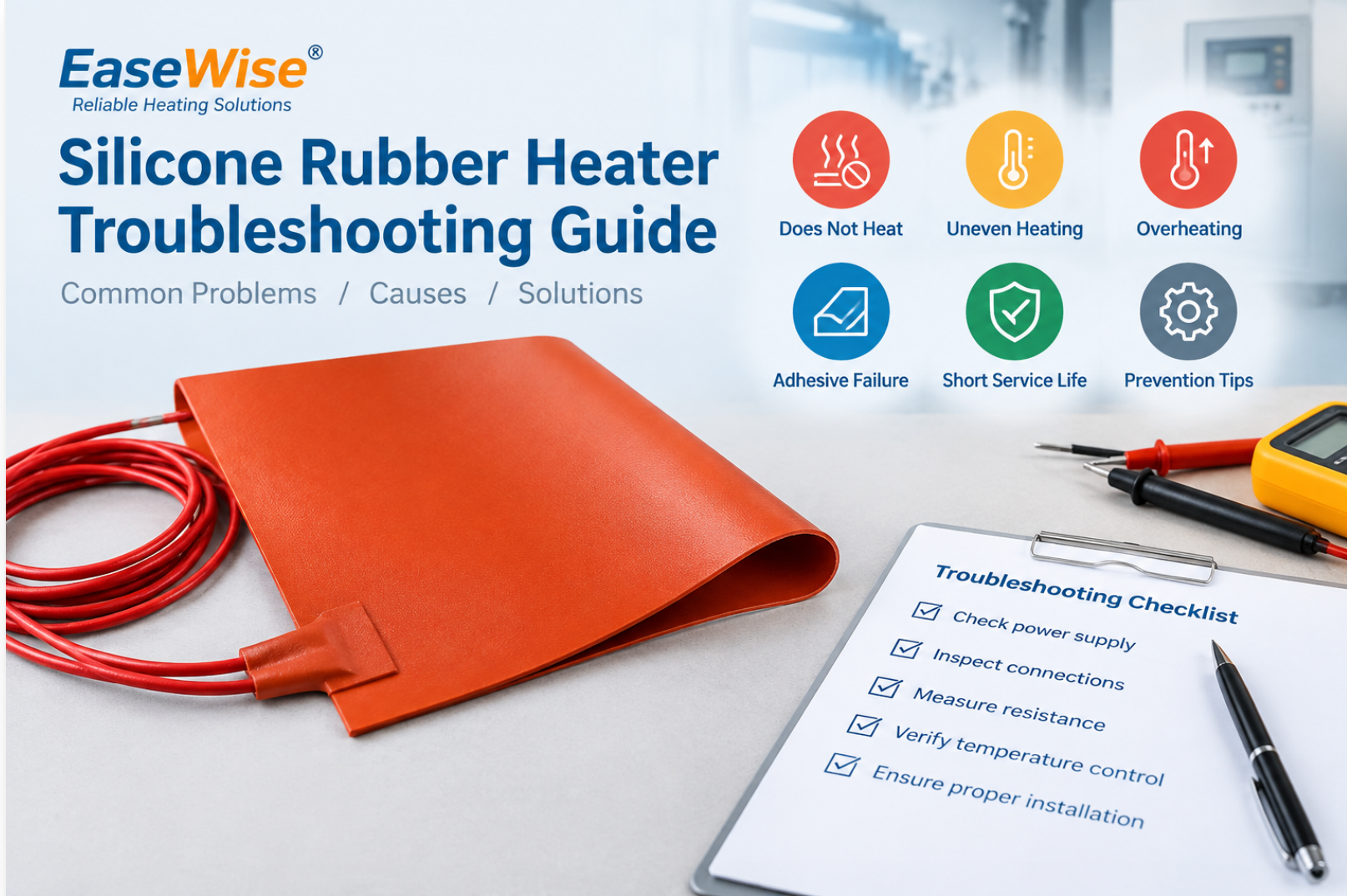 Silicone Rubber Heater Watt Density Guide